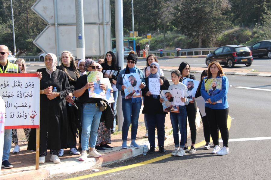 دير حنا: وقفة احتجاج على الجريمة 